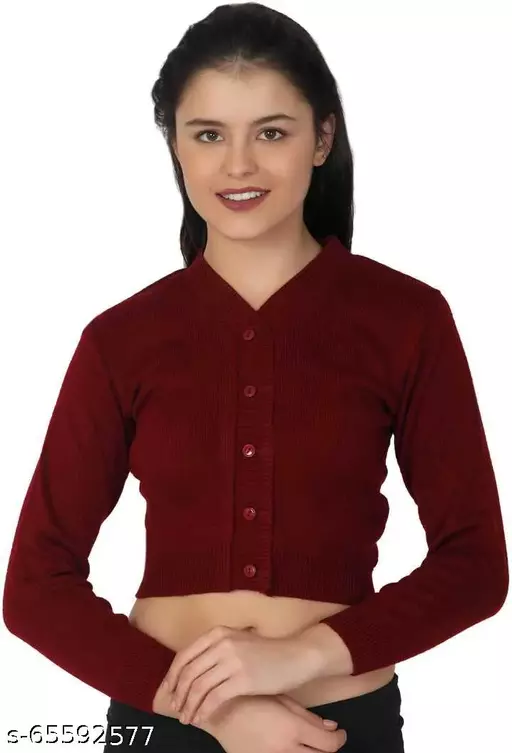 Ladies woolen blouse online shopping best sale