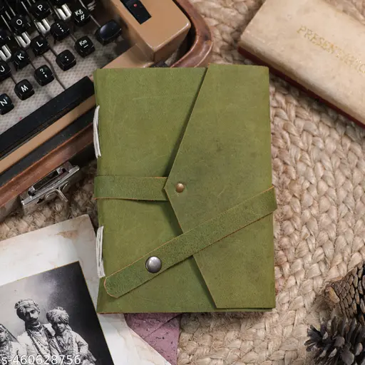 Vintage Leather Journal Diary Unruled