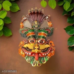 Narsingh Kirtimukh Wall Hanging Mask A Powerful And Meaningful Housewarming Gift For Protection And Blessing To Home 455 Inch