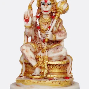 Lord Hanuman Idol Hanuman Ji Murti For Home Temple Pooja Mandir Office Decor Bajrang Bali Statue For Ram Bhakt Worship Vastu Shastra Spiritual Meditation Diwali Gift Housewarming Birthday Religious Decorative Showpiece 8 Inch