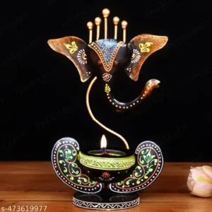 Handicrafted Ganesha Tea Light Showpiece