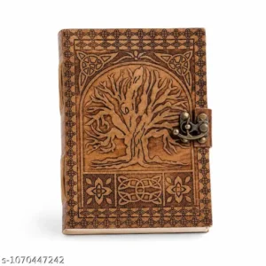 Vintage Leather Journal Diary New Tree Embossed