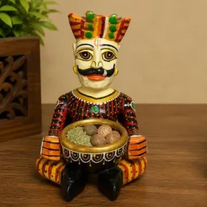 Wooden Mukhwas Babla 9Inch Home Hotel Decor