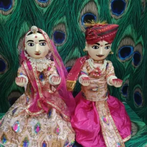 Wooden Gangaur Idol Figurine – Gorgeous Design Premium