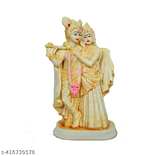 Radha Krishna Idol For Gift Radha Krishna Murti Radha Krishna Idol Radha Krishna Statue For Home Pooja Showpieces Figurines