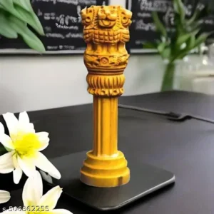 Wooden Ashoka pillar 5 inch